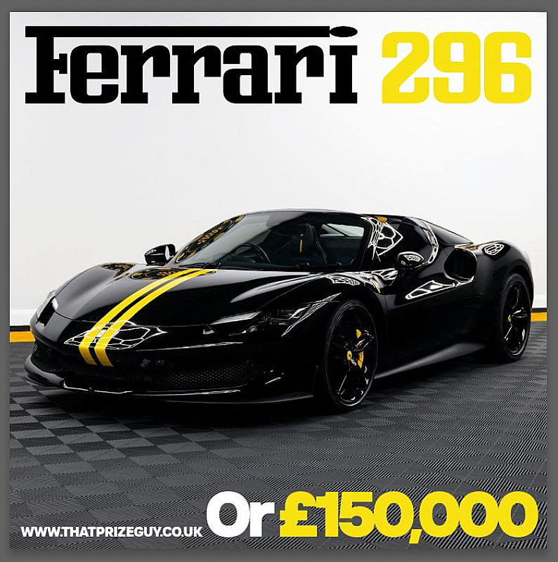 Ferrari 296 GTS or £150,000