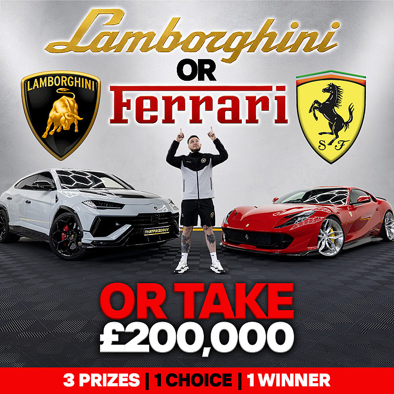 Winners Choice - Lamborghini Urus | Ferrari 812 Superfast | £200,000