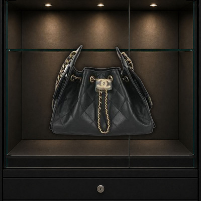 Chanel Hobo Mini 25 - Black or £2000
