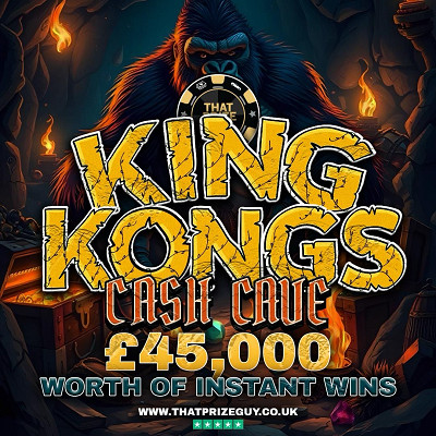 King Kongs Cash Cave £1,000 End Prize May 1
