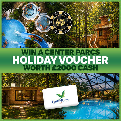 £2,000 Center Parcs Holiday Voucher 1