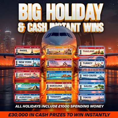 Big Holiday Cash Instant Win 4