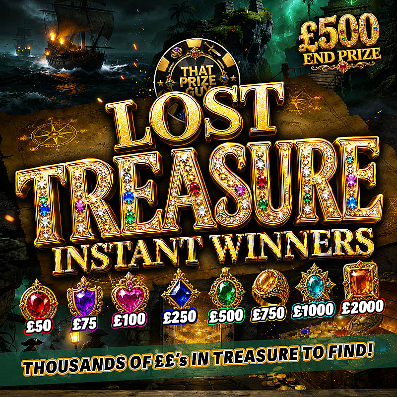 TPG Lost Treasure - £500 End Prize - June #1