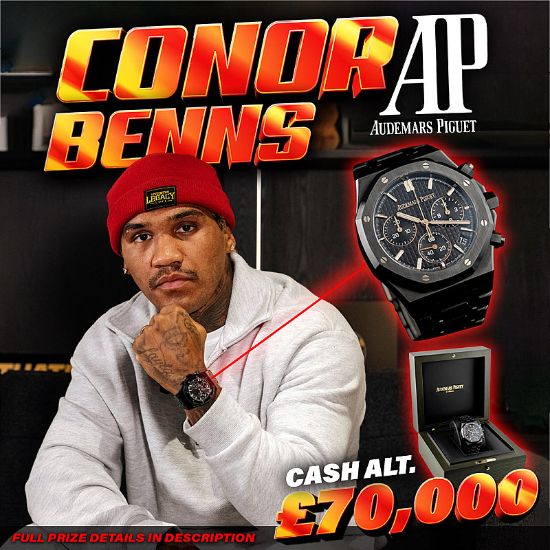 Conor Benns AP or £70,000 Cash Alternative