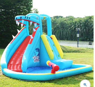 Dino Water Park Bouncy Castle or £200 Cash