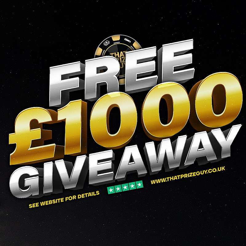 FREE £1000 GIVEAWAY - 5 winners of £200