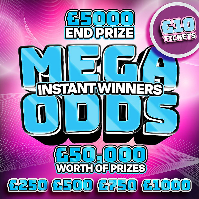 MEGA ODDS - £50,000 Worth Of Prizes - £5000 End Prize #2