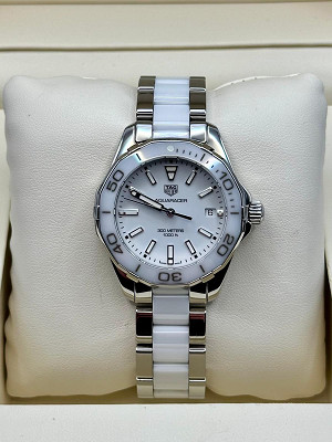 Tag Heuer AquaRacer White face or £500 Cash Alternative