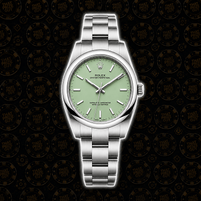 Rolex OP Pistachio or £5000