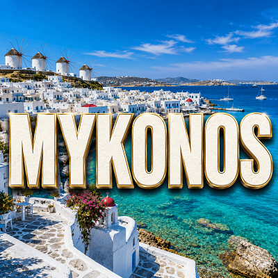 Mykonos - 2 People for 5 Days or £2000