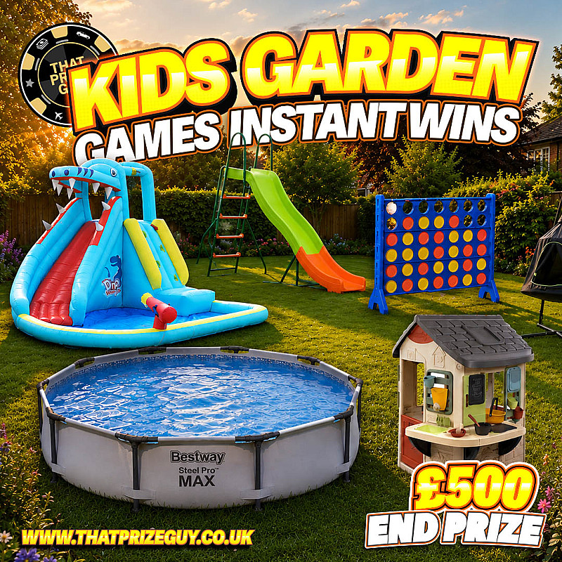 Garden Games Instant Win - £500 End Prize 