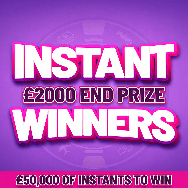 £2000 End Prize + £50k Worth of Instant Wins #3