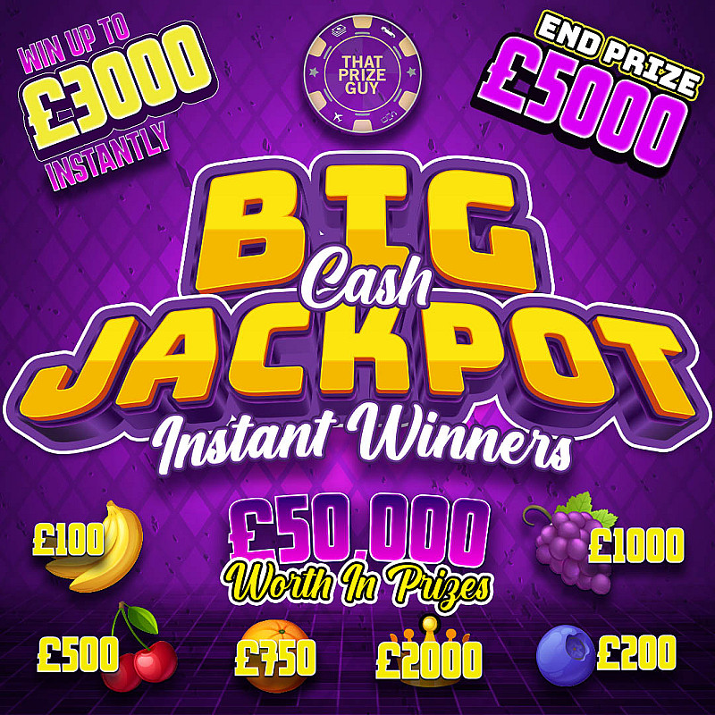 Big Cash Jackpot - End Prize £5000 #3