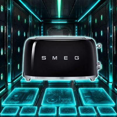Smeg 4 slice Toaster or £100 Cash Alternative