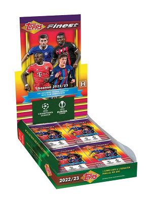 Topps 22/23 Finest Flashbacks box