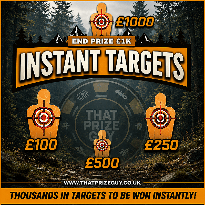 Hunters Club Instant Win - £1000 End Prize - July #1