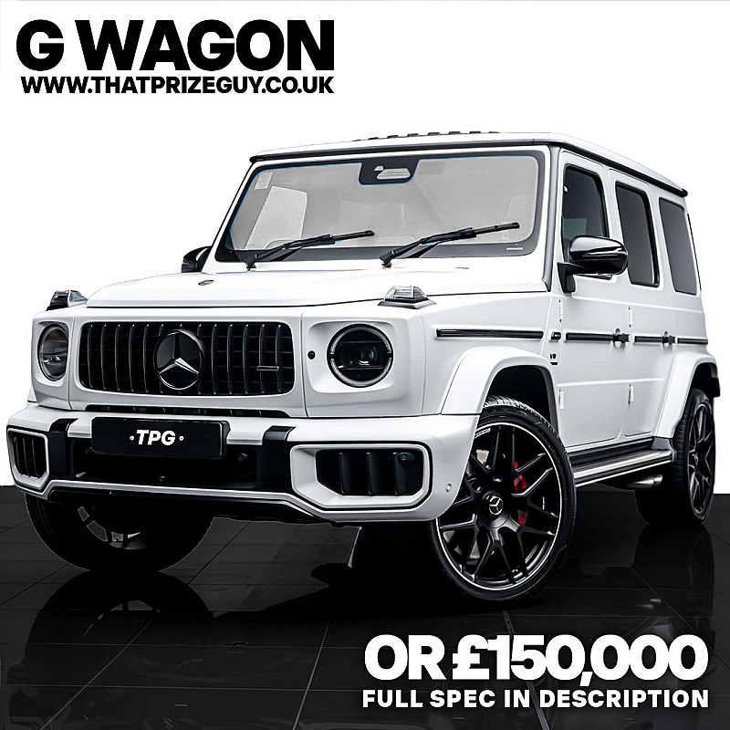 Mercedes-Benz G-Wagon or £150,000