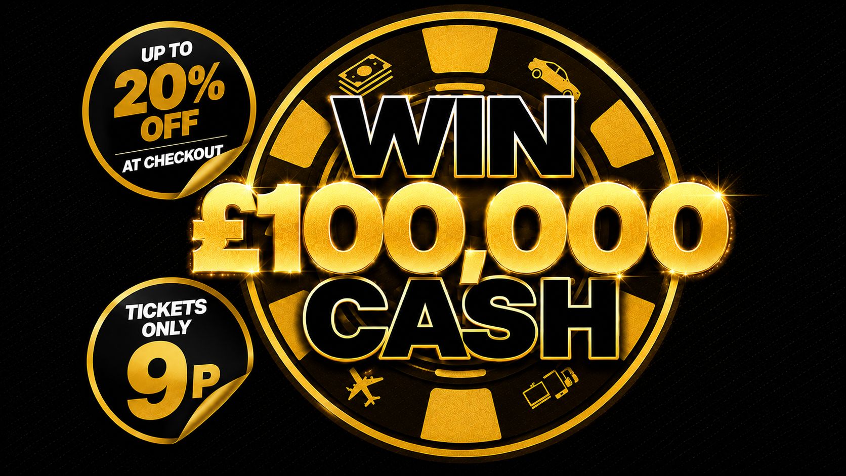 £100,000 for 9p JULY