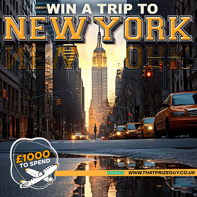 New York for 2 + £1000 - July