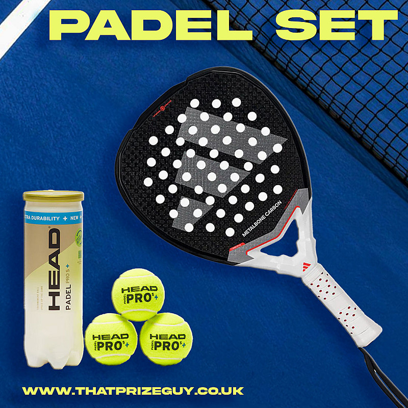 Padel Set - Racket & Balls - July