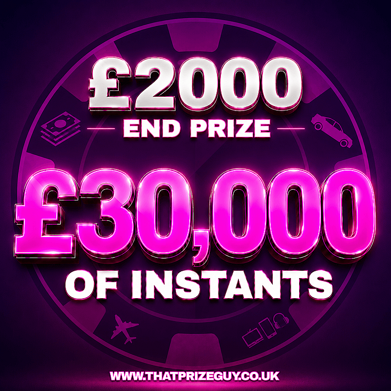 £2000 End Prize + £30k of Instant Wins #1