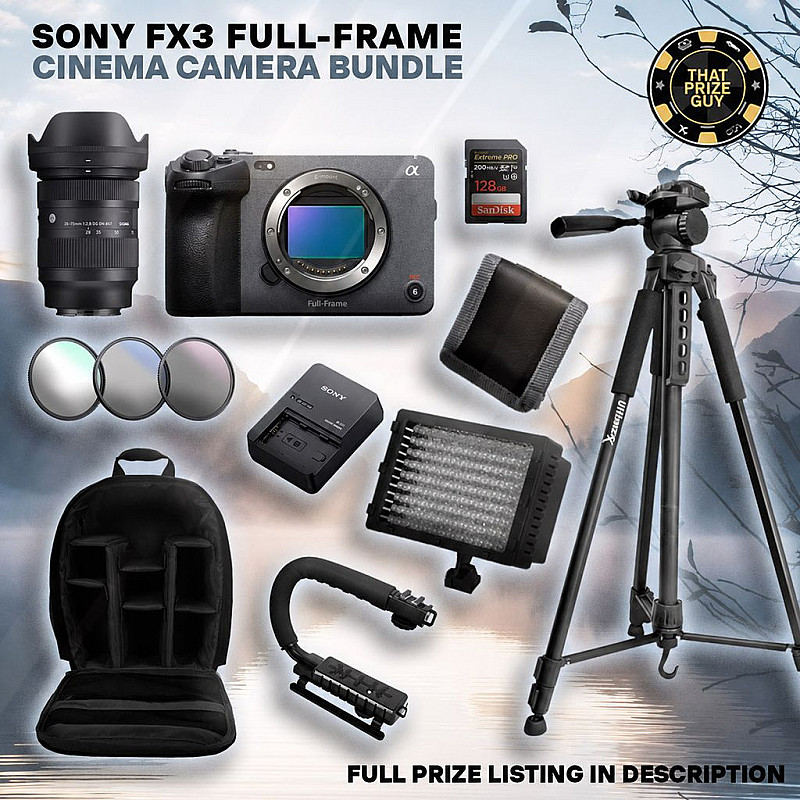 Sony FX3 Full Frame Cinema Camera Bundle - July #1
