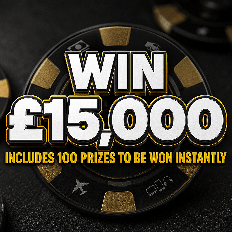 £15,000 + 100 Instant Wins #1