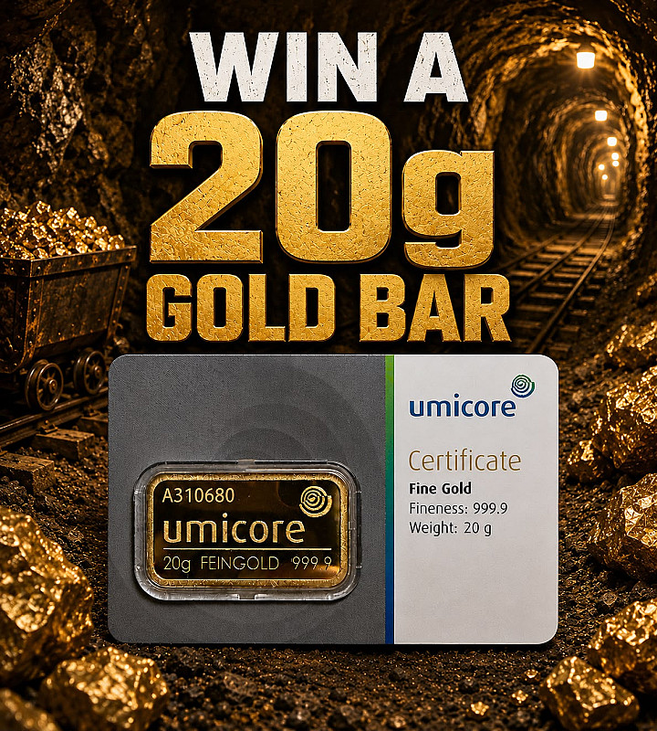 20g Gold Bar or £1500