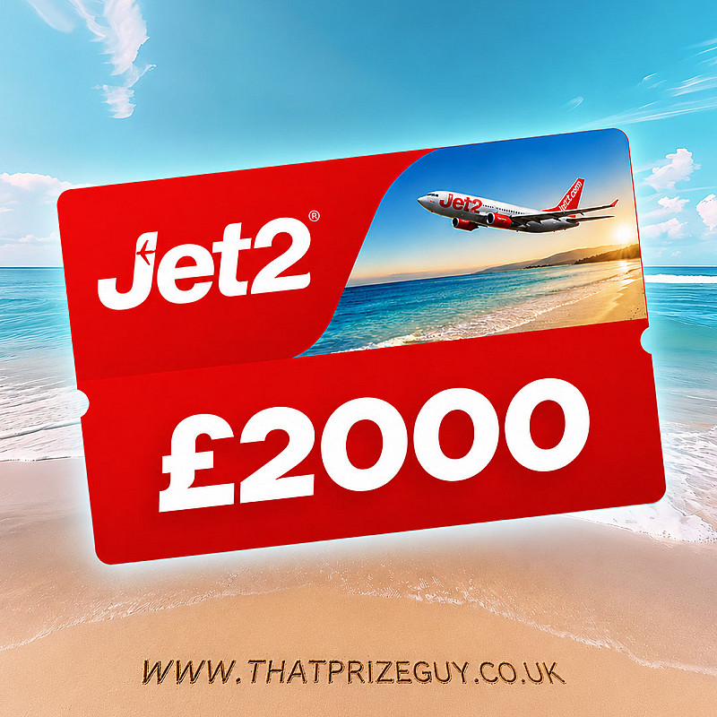 £2000 Jet2 Voucher 