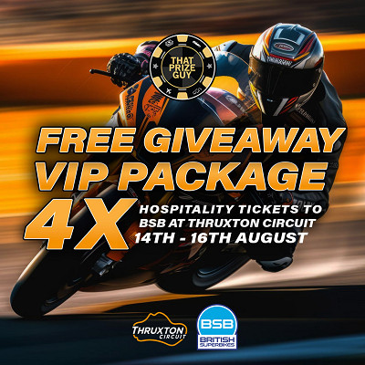 Free Vip Hospitality Tickets To Bsb Round 7 At Thruxton