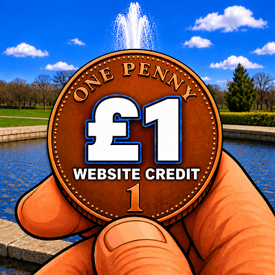 £1 Website Credit