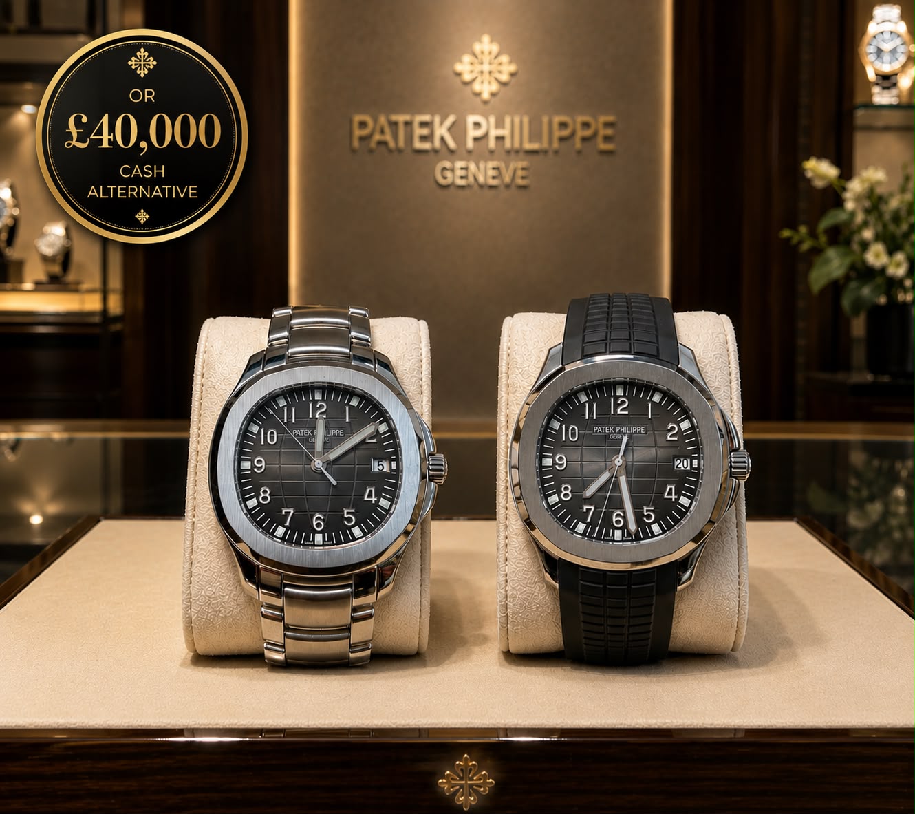 Patek or £40,000