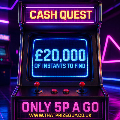 The 5P Cash Quest £500 End Prize Aug 1