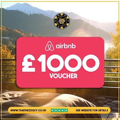 £1,000 Airbnb Voucher 1