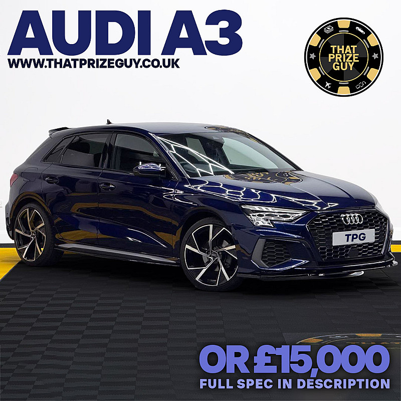 Audi A3 or £15,000 Cash Alt