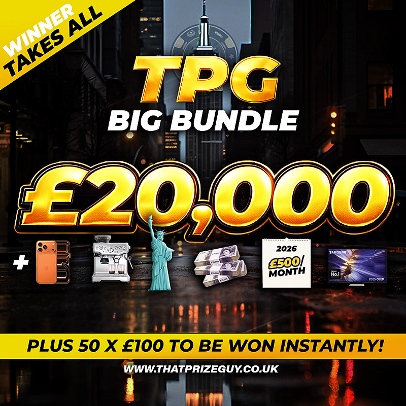 TPG Big Bundle or £25,000 SEPT #1