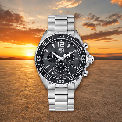 Tag Heuer F1 Quartz Chrono Black 43mm or £1000