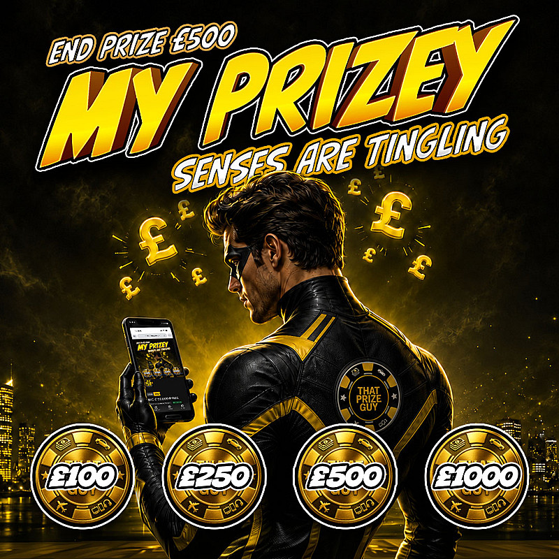 MY PRIZEY! Instant Win - £500 End Prize