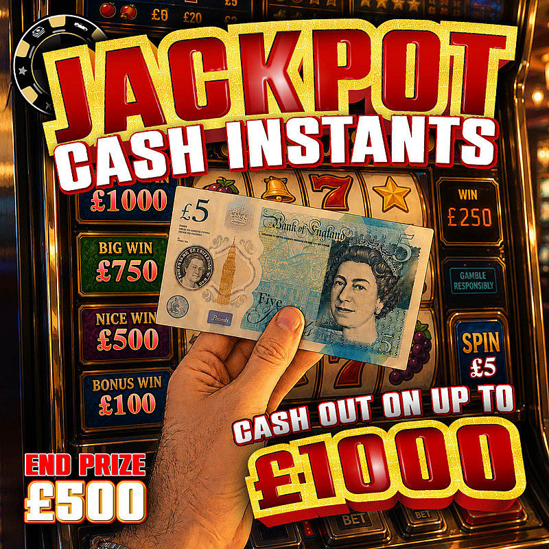 Jackpot Cash Instant Win - End Prize £500 #1