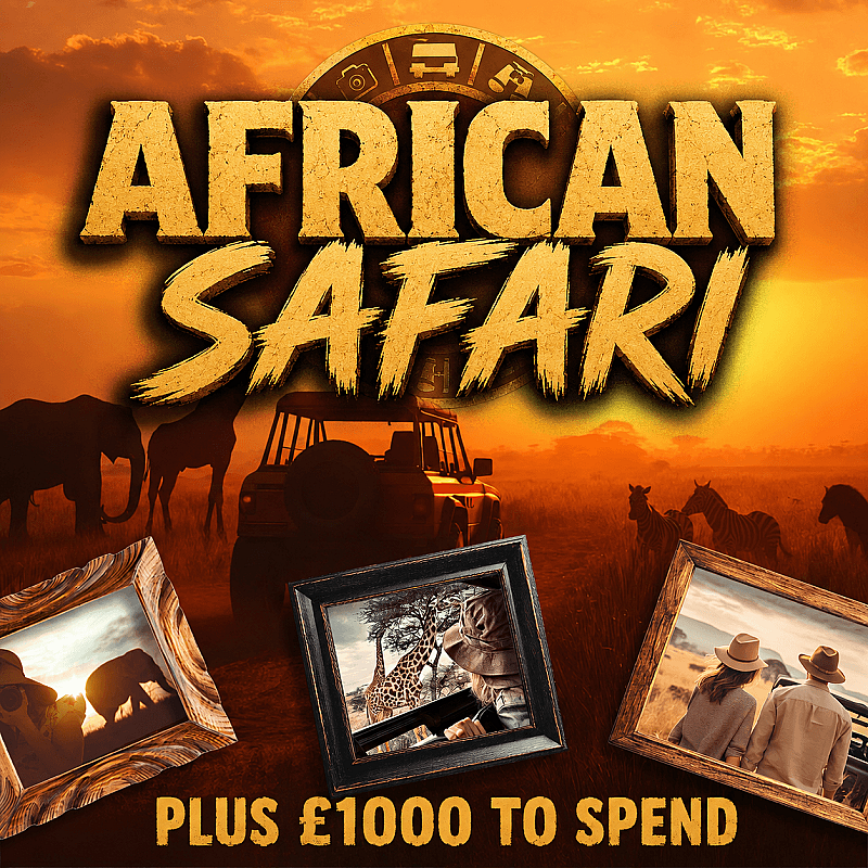 African Safari Package for 2 People- Sept #1