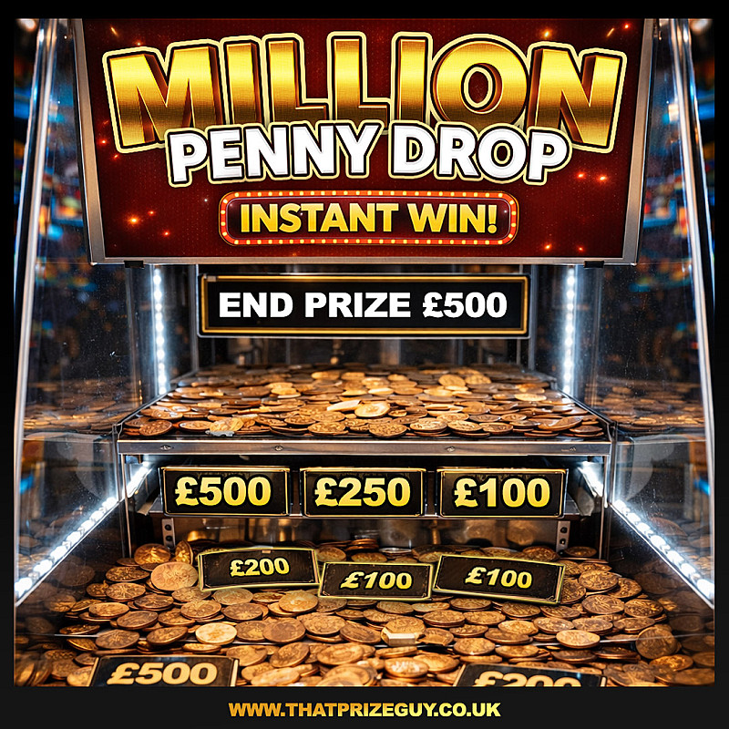 Million Penny Drop - £500 End Prize - Sept #1