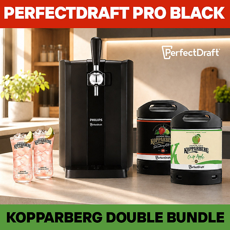 PerfectDraft Pro Black Kopparberg Double Bundle - Sept #1