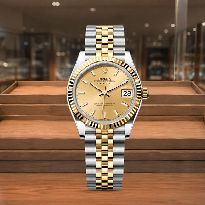 Rolex Datejust 31mm Bi-Metal or £9000