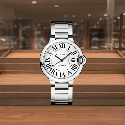 Cartier Ballon Bleu 33m White Dial or £4000