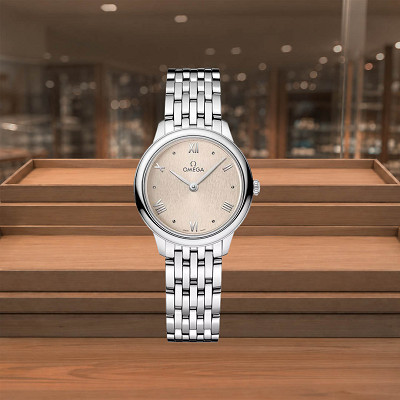 Omega De Ville Prestige 27.5mm Beige Dial or £1500