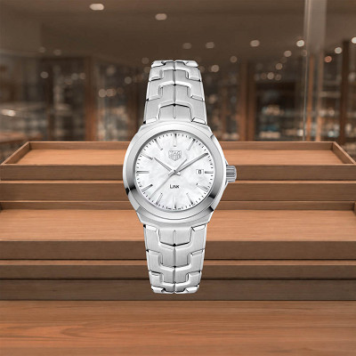 Tag Heuer Link Quartz Mother Of Pearl 32mm or £1500