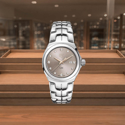 Tag Heuer Link Quartz 32mm Brown Dial or £1500