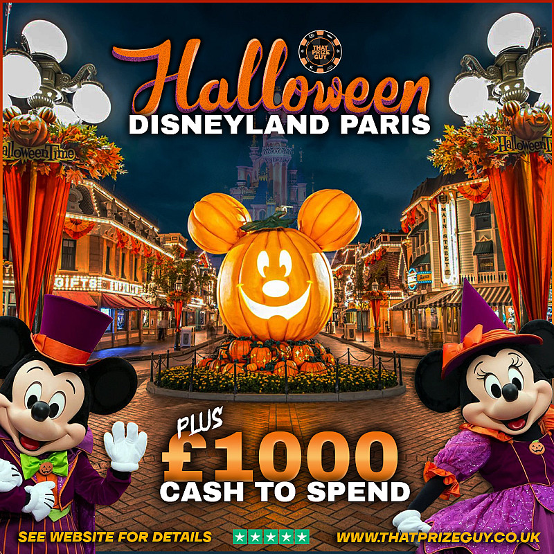 Disneyland Paris Family Trip @ Halloween + £1000 - Sept #1