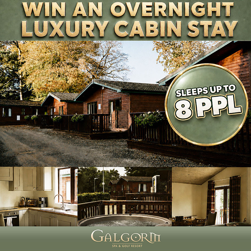 Galgorm Cabin Stay for 8 People #1