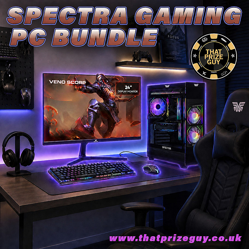 Spectra 4 in 1 Gaming PC Bundle - Sept
